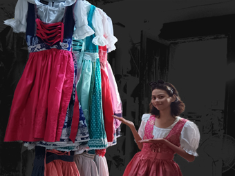 what's dirndls dress