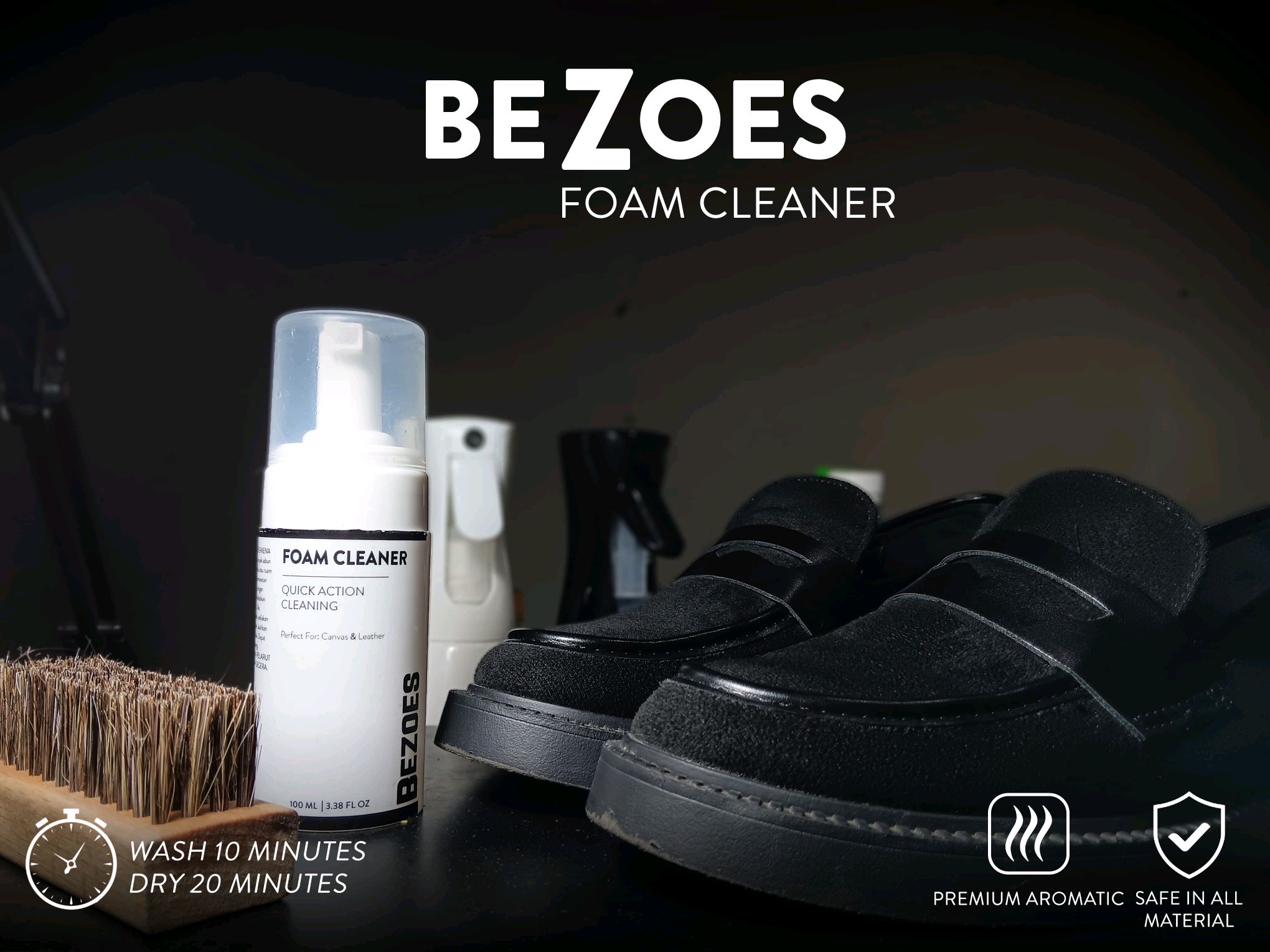 beZoes Foam for suede